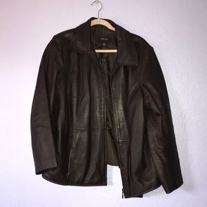leather jacket